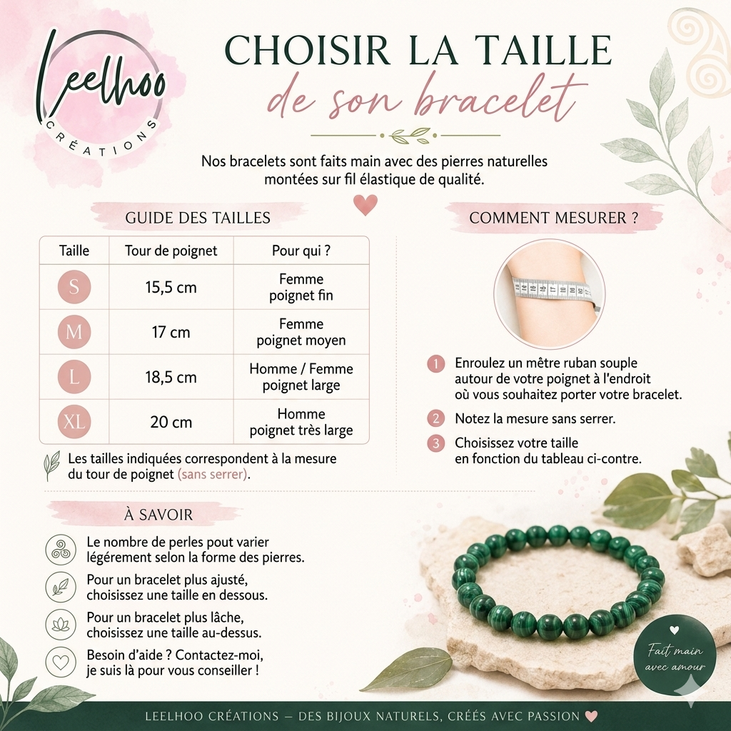 Bracelets en pierre naturelle - 4mm