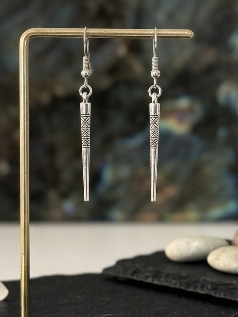 Boucles d'oreilles Dague du Rêveur