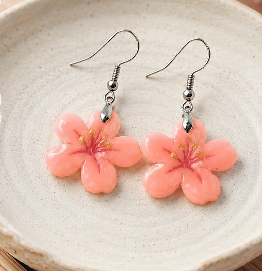 Boucles d'oreilles Sakura