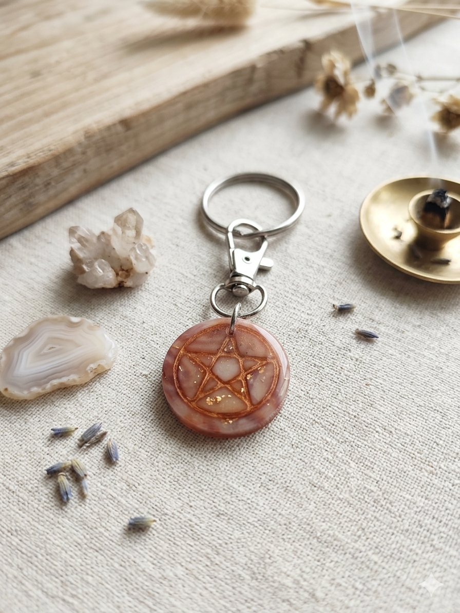 Porte-clé Pentacle
