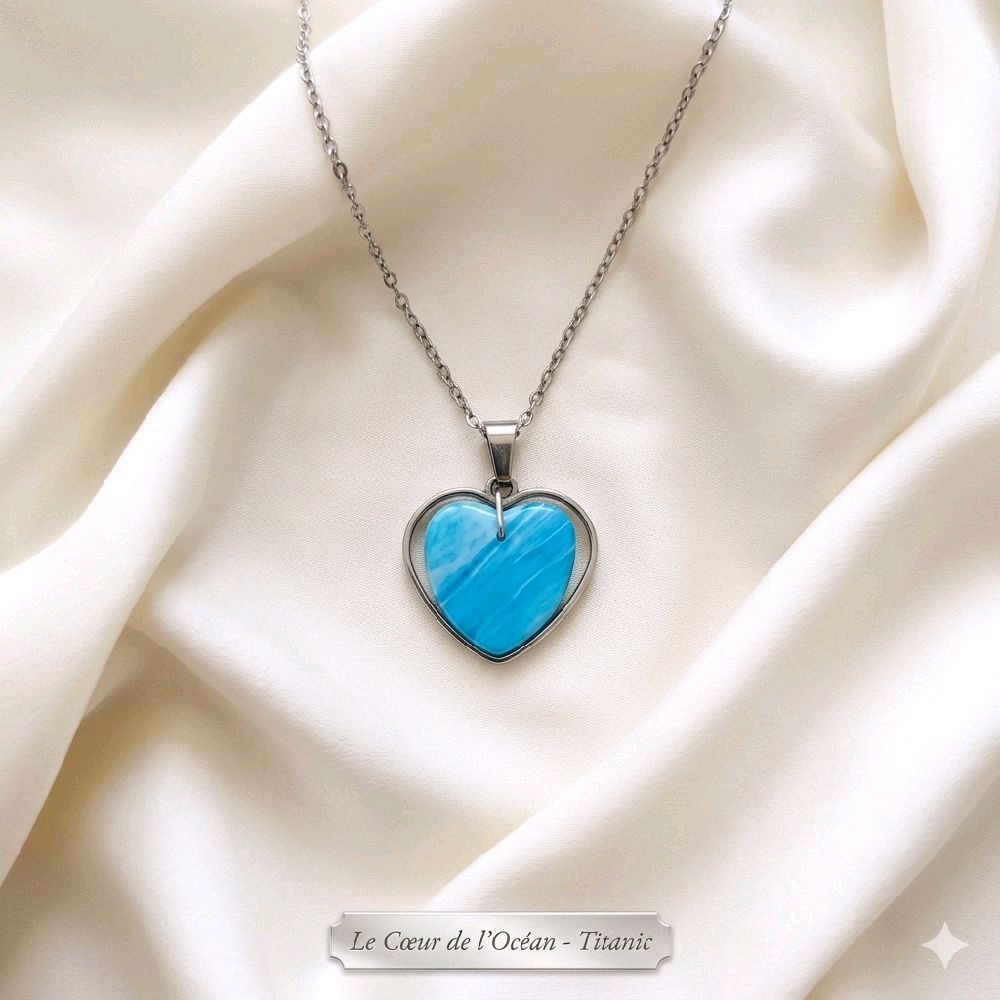 Collier Coeur de l'océan