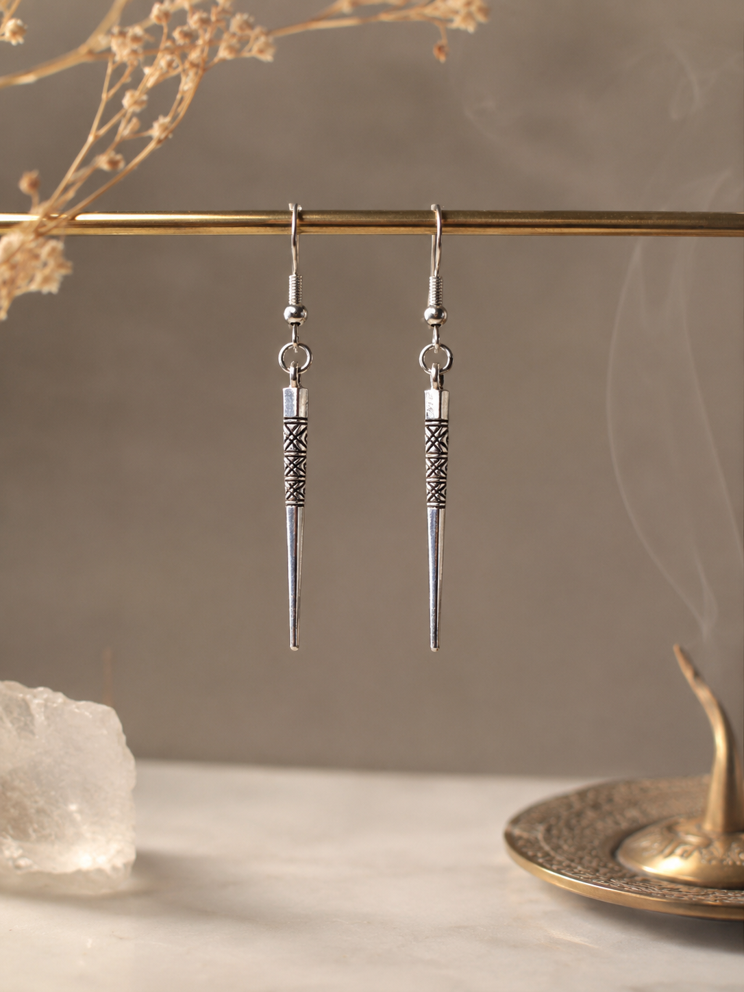 Boucles d'oreilles Dague du Rêveur