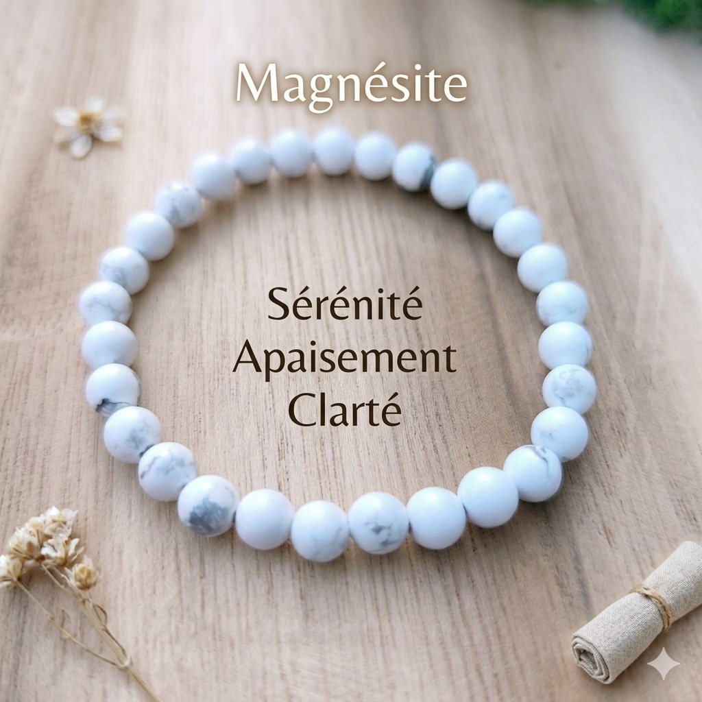 Bracelets en pierre naturelle - 6mm